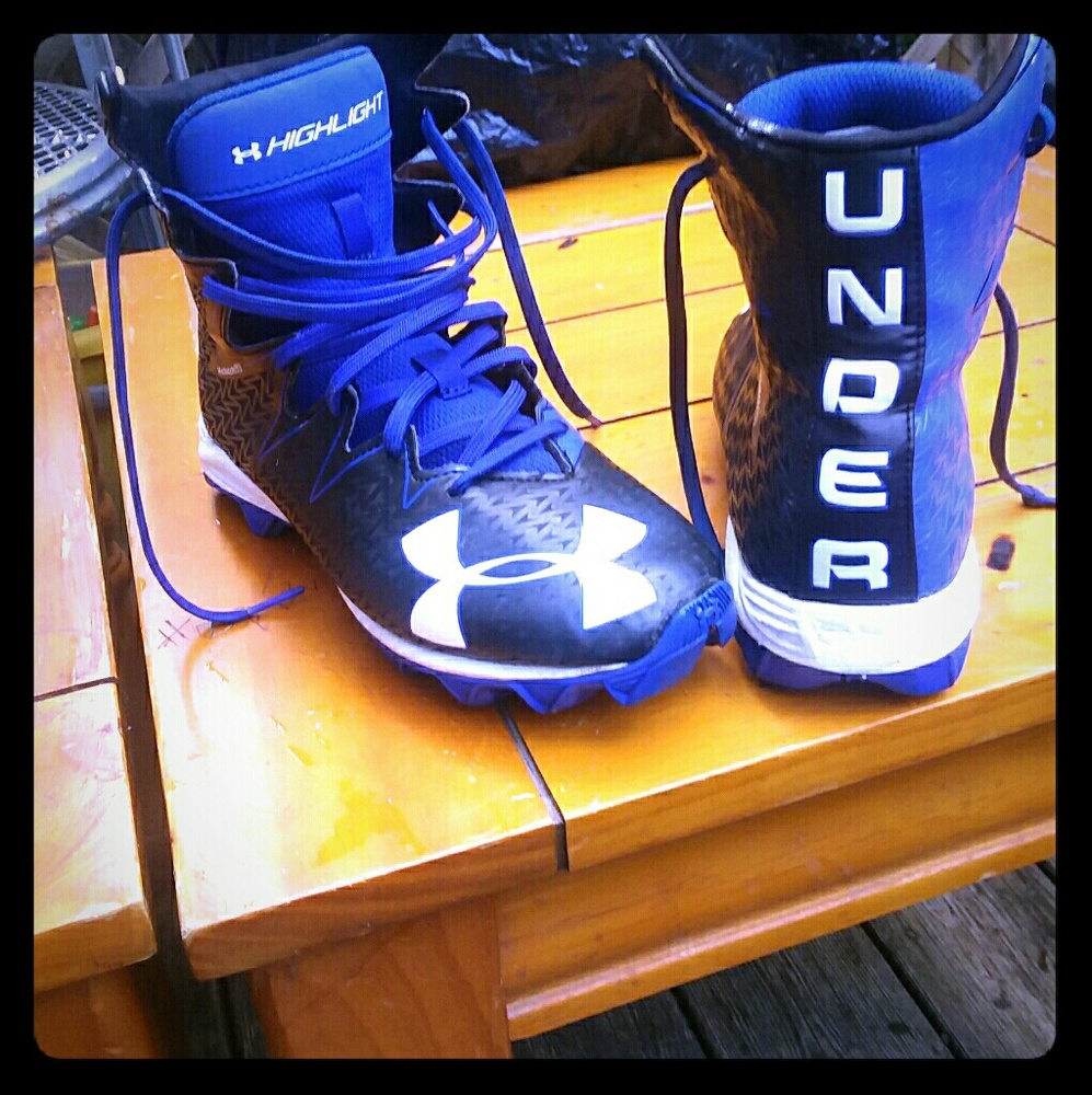 Highlight football cleats